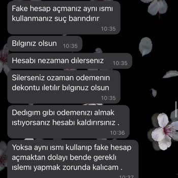 Nisanhediyeliklerim01 (Instagram) Bir Senedir Yapılmayan Para İadesi