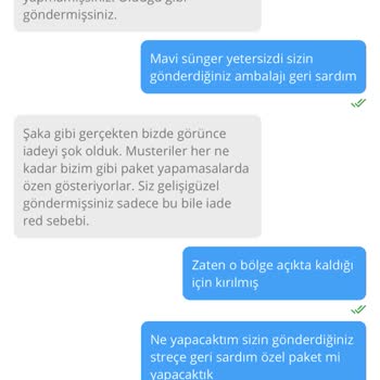 Aldagelsin Kusurlu Ürün İadesi Ödenmiyor