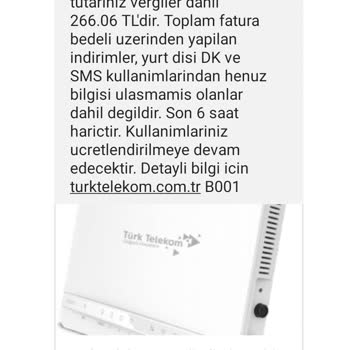 Türk Telekom 'da Paket Alamıyorum