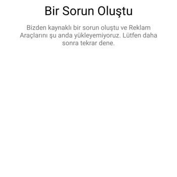 Instagram 'da Bizden Kaynaklı Hata Sorunu