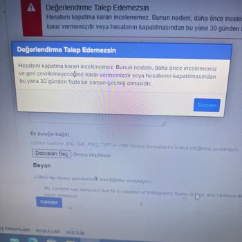 Instagram Hesap Kapatma