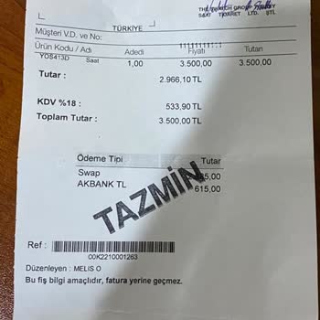 Swatch Sokak İşporta Ürünü İle Rekabet Edemiyor.!