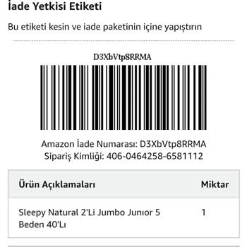 Amazon.com.tr Para İadesi Sarmalı
