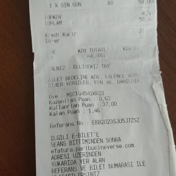 Paribu Cineverse Deprem De Sinemaya Gidemedik. Bilet Değişimi Yapmadılar.