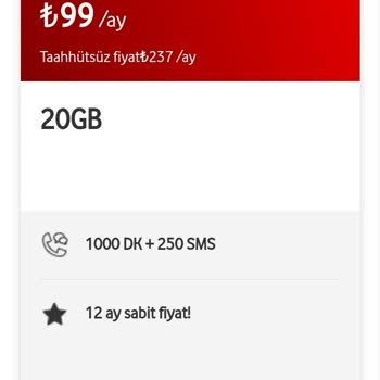 Vodafone Mh Ulaşamama Ve Tarife Şikayeti