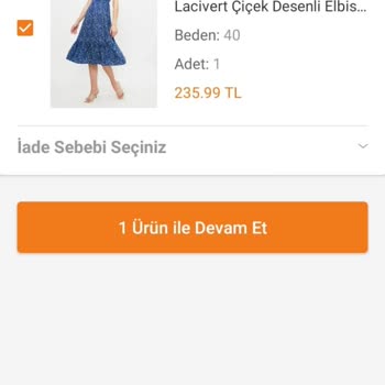 Trendyolmilla Beden Mağduriyeti