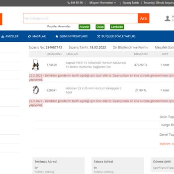 Tekzen Kargoya Vermiyor Ve Ücret İadesi Yapmıyor!