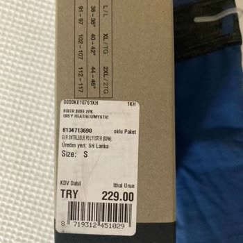 Boyner Eksik Ürün Gönderimi