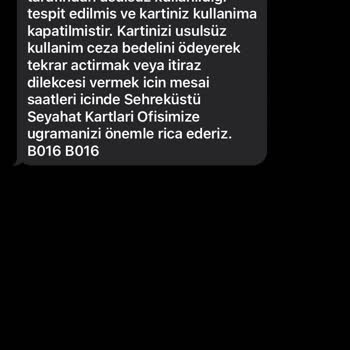 Burulaş Bursakart Kişileştirilmiş Kart Cezası