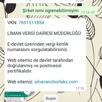 Silver Anchor Tekstil Evde Paketleme İşi