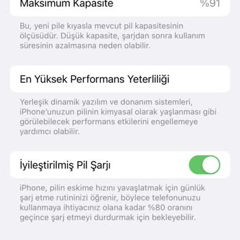 Turkcell Pasaj İPhone 13 Pil Sağlığı Şikayeti