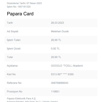 Dergilik.com.tr Aboneliğin İptal Edilmesine Rağmen Kartımdan Çekim Devam Etti.