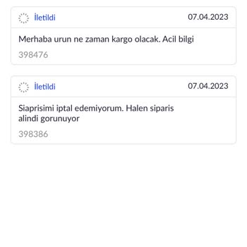 Pazarama Tech İptal Siparişi İptal Etmiyor.