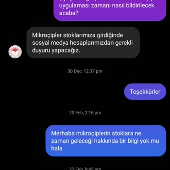 Karşıyaka Tarım Orman Bakanlığı Çip Stokları