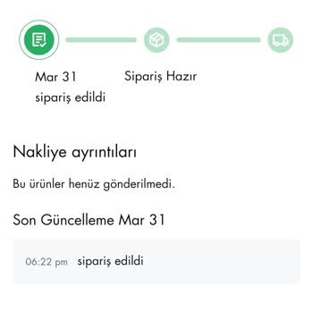 incigul.com Siparişimi Aldılar Parasını Ödedim