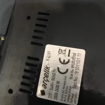 Arçelik Tost Makinesi Izgara