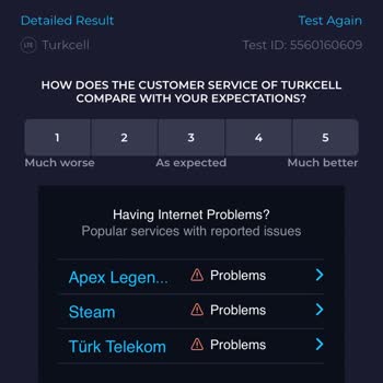 Turkcell Yetersiz İnternet Çekim Gücü