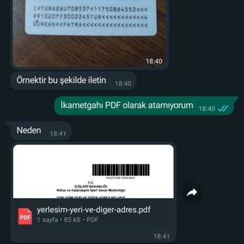 Yardım Dönemi Şahsi Bilgilerimin Kullanılmaması İçin