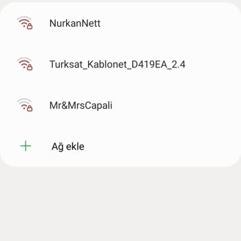 Samsung Note 10 Wi Fi Bağlanmıyor
