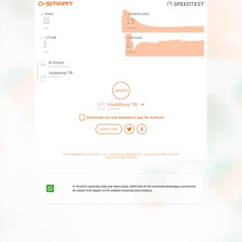 D-Smart Net DSmart İnternet Hizmetimdeki Sorunlar