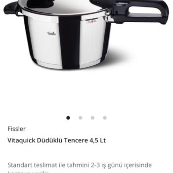 BİM'den Alınan  Düdüklünün Görselle Alakası Yok!