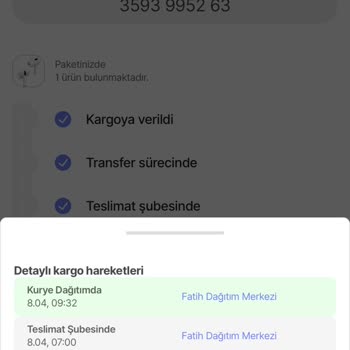 Hepsijet Teslim Edilmeyen Ürün!