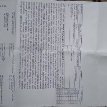 Evmer Etimesgut İade Almadı