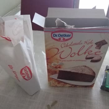 Dr. Oetker Paket İçeriği Eksik Kek Karışımı