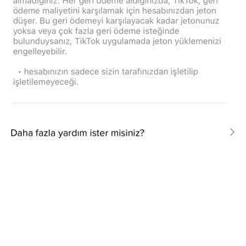 TikTok'ta Jeton Yüklemesi Yapamıyorum