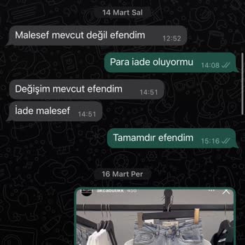 Akça Butik Ürünü Göndermediler Sorduğumda Kargoda Diyorlar