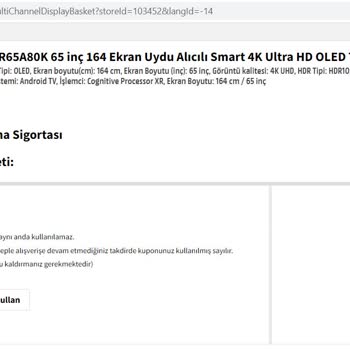 Media Markt İndirim Kuponu Geçersiz