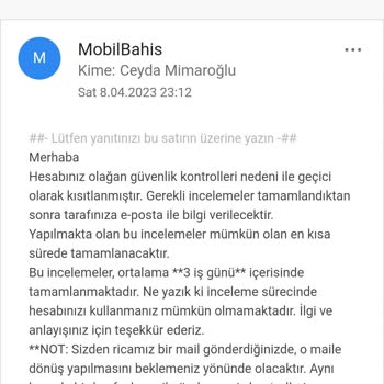 Mobilbahis Ödeme Yapmayan Merdivenaltı Site