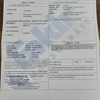 Fakir Süpürge Arızası Ve İade Talebi