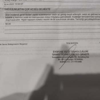 1MORE Bozuk Kulaklığa Kirli Diyen Teknik Servis