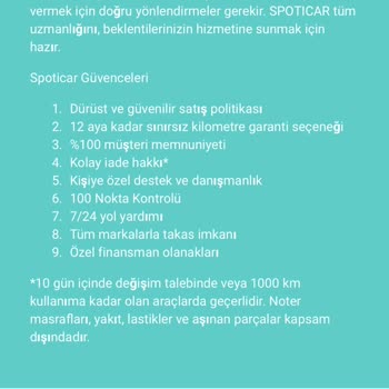 Spoticar Yanıltmaya Yönelik Hareket Ediliyor Ve Müşteri Mağduriyeti Önemsenmiyor