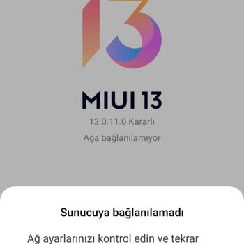 Xiaomi Ağ Bağlantısı Yoktur Diyor