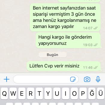 Zoomteknoloji.com Zoom Teknolojiden Sipariş Verdim Geçen Hafta Hala Kargoya Verilmemiş
