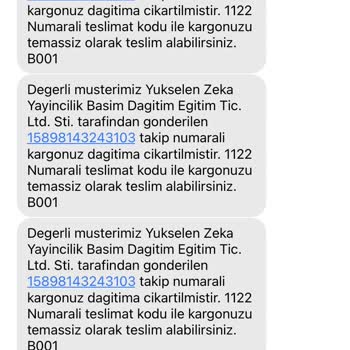 Sürat Kargo İzmir Menemen Şube Teslimat Sorunu