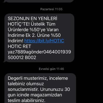 Hotiç Marka Botların 1 Yıl İçerisinde Tabanlarının Yarılması.