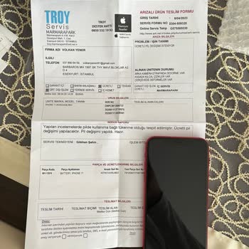 Marmara Park Troy Mağazası Servis Kötülüğü