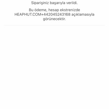 Paylessio.com'dan Sipariş Ettiğim Kedi Oyuncağı İçin Hesabımdan Yanıltıcı Bir Şekilde Çekilen Para Ve Ürünün Gelmemesi