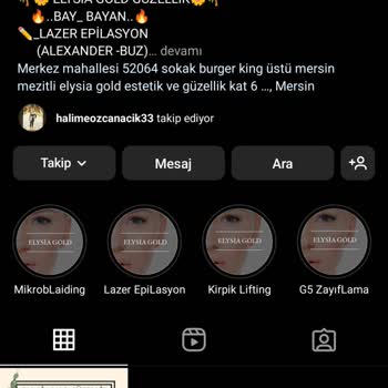 ELysiaGold Estetik ve Güzellik Merkezi Mersin Elysia Gold Güzellik Merkezi