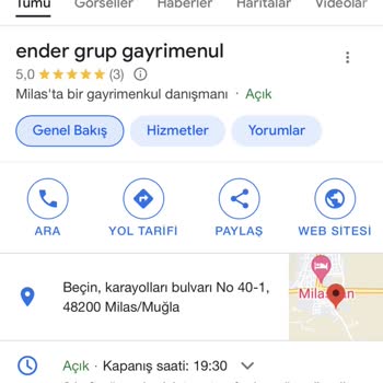 Ender Grup Gayrimenkul Şirketinin Usulsüz İlanı
