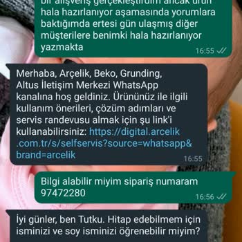 Arçelik Online Mağazası 10 Gündür Ürünü Hazırlayıp Göndermedi