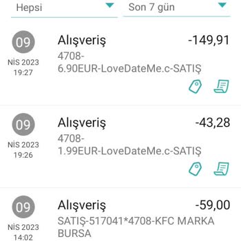 One More'a Yapılan Ödeme Geri Ödenmiyor