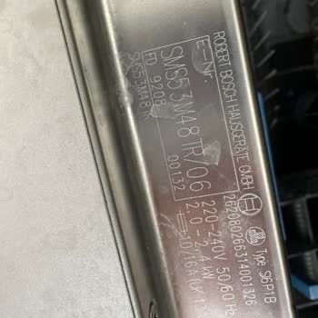 Bosch Bulaşık Makinesi Sepet Paslanma Sorunu