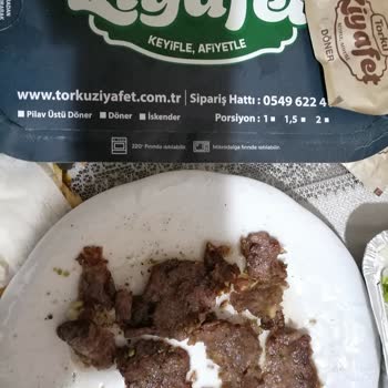 Torku Bozulmuş Olarak Paketlenmiş Satılan Döner