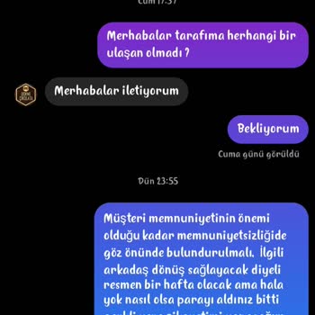 Dökme Çikolata (Instagram: dokmecikolata) Müşteri Memnuniyeti Olmayan Sayfa "dokmecikolata"