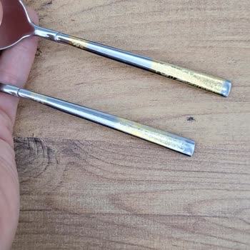 Neva Kaşık Çatal Seti Üzerindeki Desenler Siliniyor