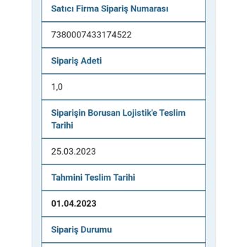 Kargom Nerede Borusan Lojistik?